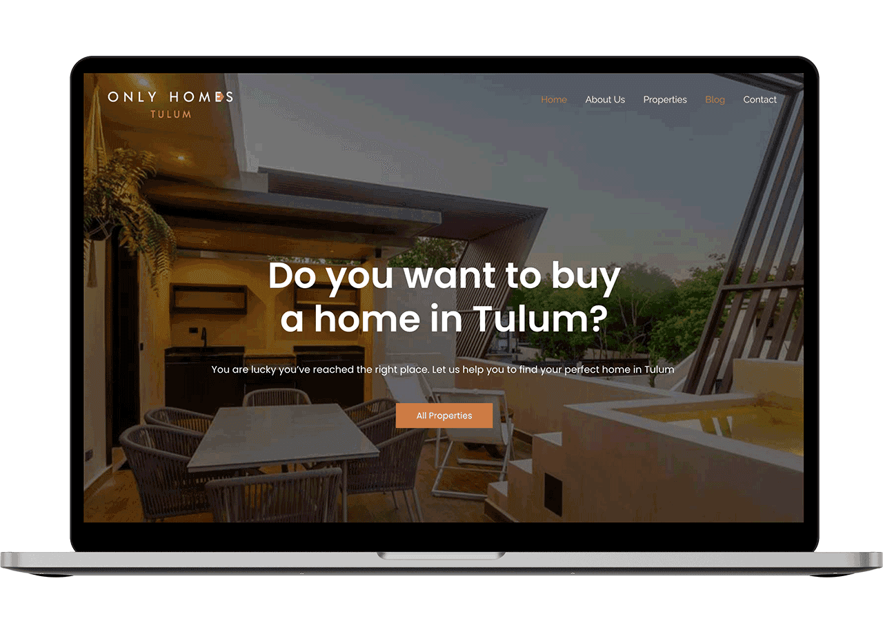 Only Homes — portada del proyecto